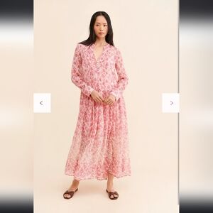 Free People See It Through Floral Dress Like New